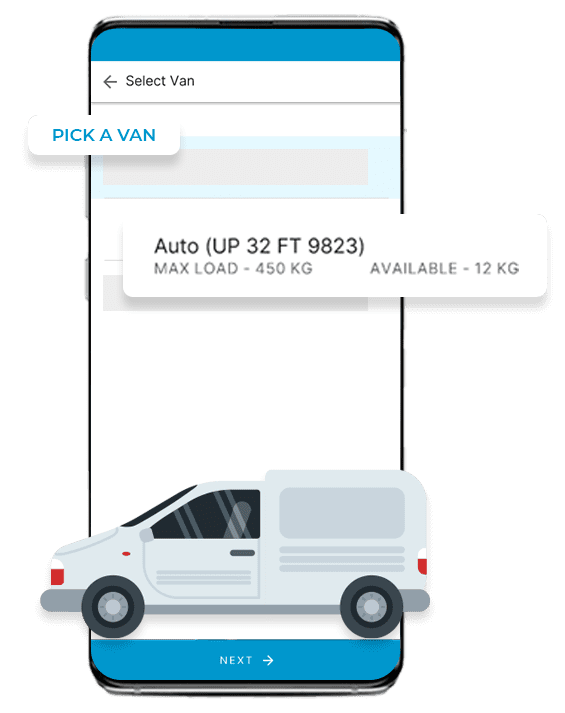 van sales software
