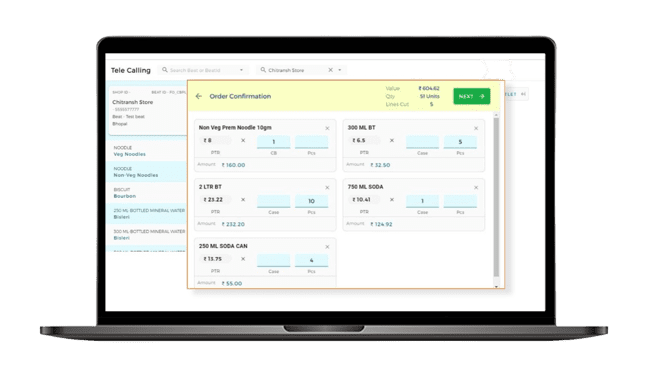Telephonic order management
