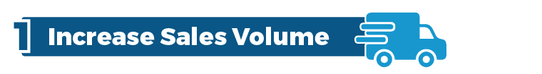 increase sales volumes